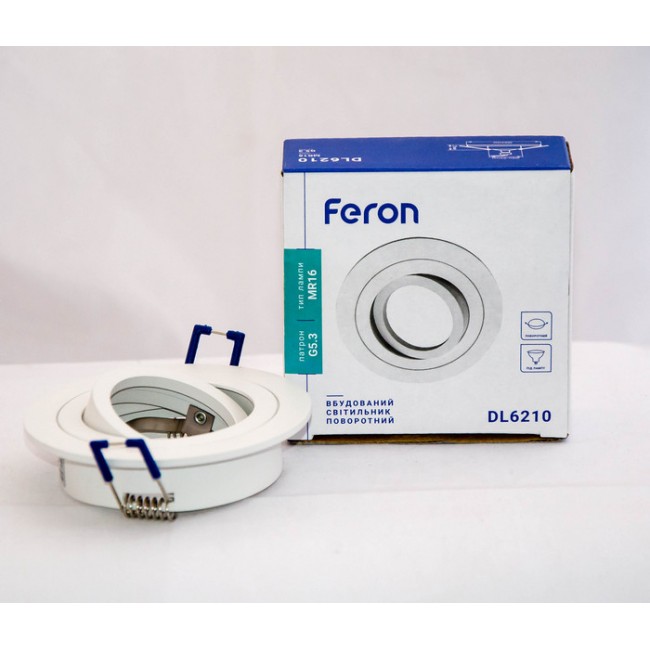Встраиваемый светильник Feron DL6210 белый