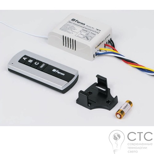 Дистанционный выключатель Feron TM76 3 channel 1000W 30M - фото 3