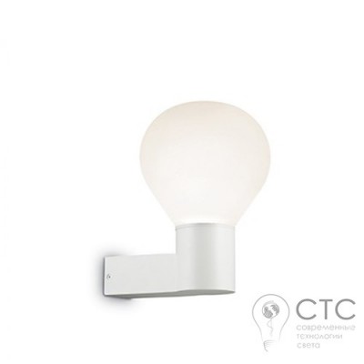 Вуличне бра Ideal Lux Clio AP1 Bianco (146621)