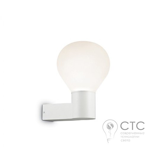 Уличное бра Ideal Lux Clio AP1 Bianco (146621)  - фото 1