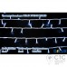 Гирлянда внешняя Delux String 200 LED белый/белый 20м (2х10м)