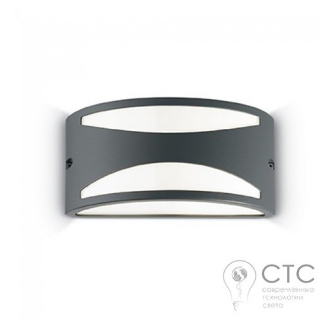 Настенный светильник Ideal Lux Rex-3 AP1 Antracite Rex (092447) 