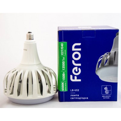 Лампа світлодіодна Feron LB-652 150W 230V E27-E40 6400K