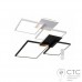 Светодиодный Smart светильник Feron AL6300 Quadro M Black