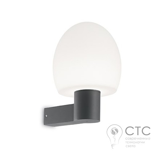 Уличное бра Ideal Lux Concerto AP1 Nero (136127)  - фото 1