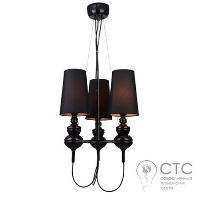 Люстра Azzardo Baroco 3 pendant (AD-7121S-3BK)