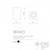 Точечный светильник Nowodvorski 8365 Bravo Black