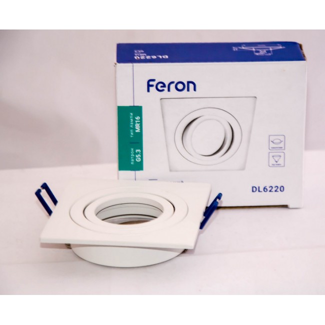 Встраиваемый светильник Feron DL6220 белый