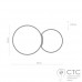 Потолочный светильник TK Lighting 4391 Mona Gray