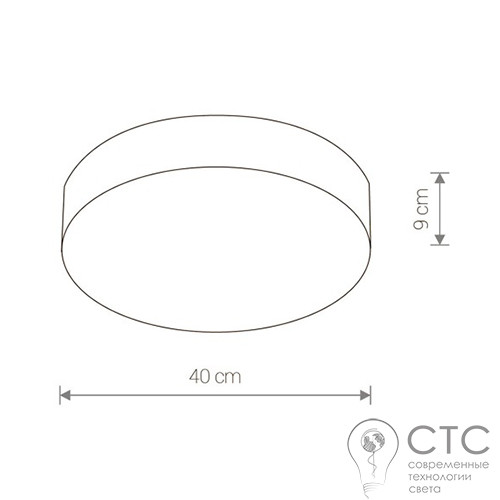 Потолочный светильник Nowodvorski 6727 Arena Graphite LED - фото 2