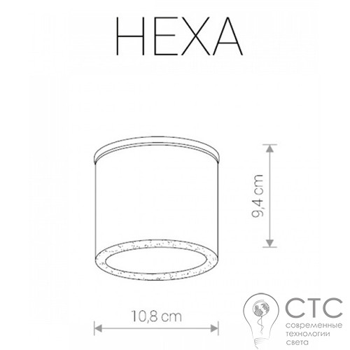 Точковий світильник Nowodvorski 9565 Hexa - фото 3