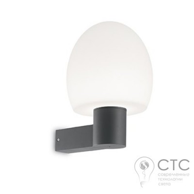 Вуличне бра Ideal Lux Concerto AP1 Grigio (146652)