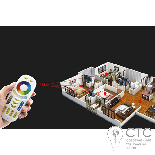 Пульт дистанционного управления MiLight RL092-RGB  2,4 ГГц 4 зоны - фото 3