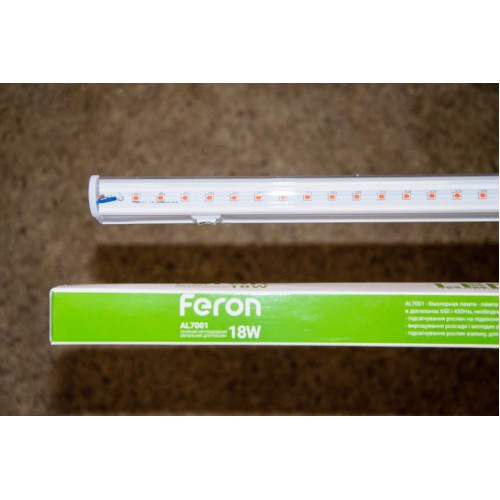 Светодиодный фитосветильник Feron AL7001 T5 18W - фото 1