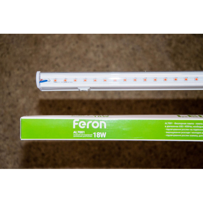 Светодиодный фитосветильник Feron AL7001 T5 18W