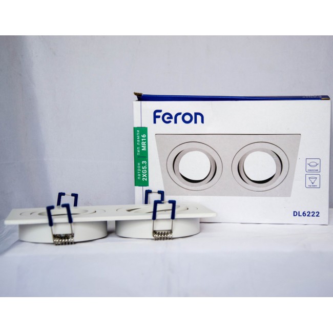 Встраиваемый светильник Feron DL6222 белый