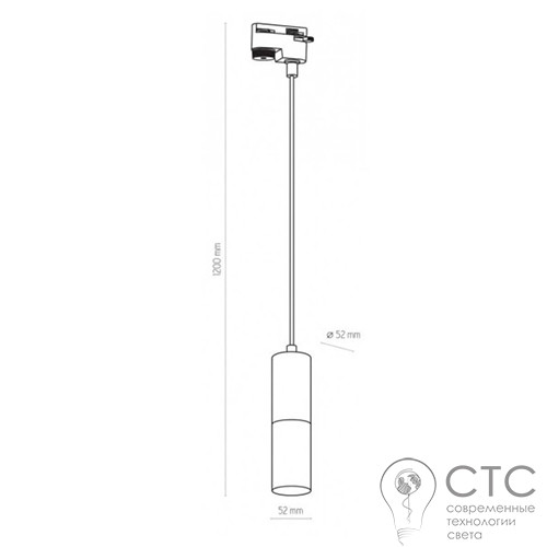 Трековый светильник TK Lighting 4403 Tracer Gold - фото 2
