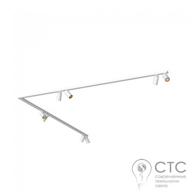 Спот Nowodvorski 7697 Mono Corner VIII 2X200 White/Gold