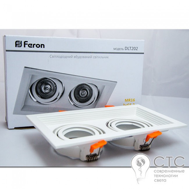 Карданный светильник Feron DLT202 белый
