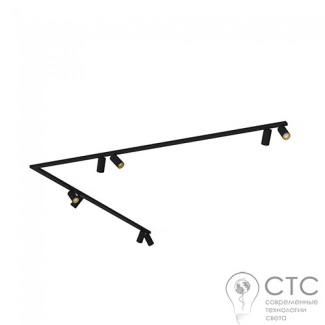 Спот Nowodvorski 7702 Mono Corner VIII 2X200 Black/Gold