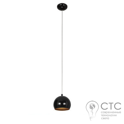 Подвесной светильник Nowodvorski 6586 Ball Black-Gold - фото 1
