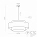 Подвесной светильник TK Lighting 4376 Calisto