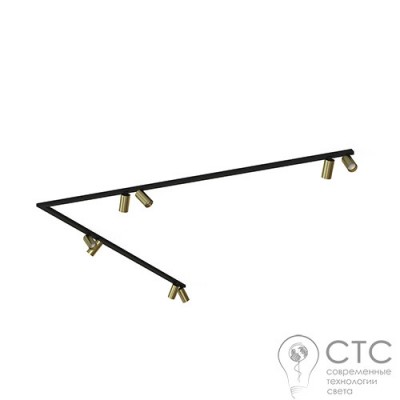 Спот Nowodvorski 7757 Mono Corner VIII 2X200 Solid Brass