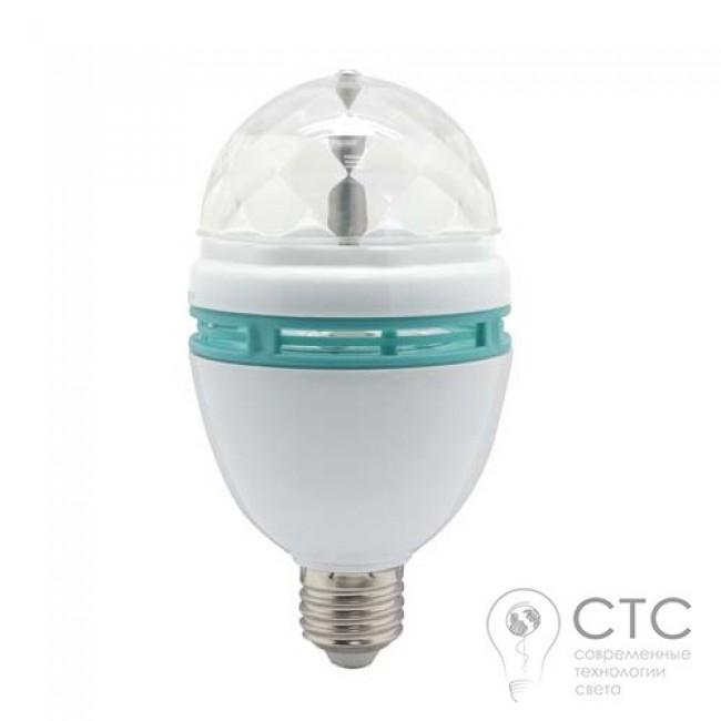 Светодиодная лампа Feron LB-800 3W E27 disco lamp