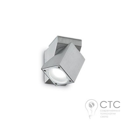 Вуличний спот Ideal Lux Zeus AP1 Alluminio (129525)
