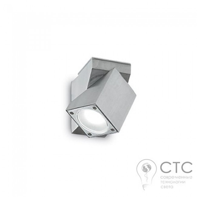 Уличный спот Ideal Lux Zeus AP1 Alluminio (129525) 