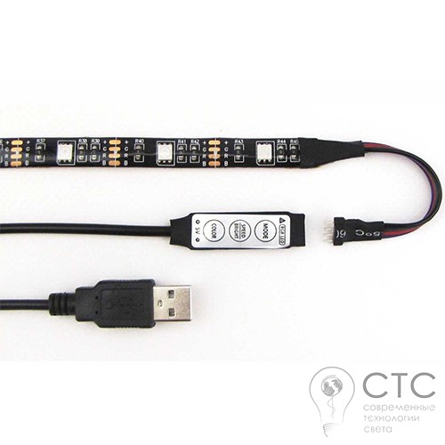 Светодиодная лента Feron LS708 RGB с USB и микроконтроллером - фото 1