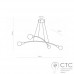 Люстра TK Lighting 6145 Helix
