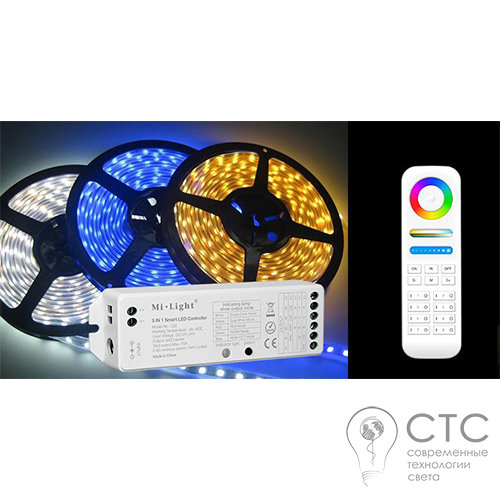 Профессиональный контроллер MiLight TK-2U RGB+CCT 2.4 GHz 5в1  - фото 3
