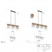 Подвесной светильник TK Lighting 4254 Artwood Glass
