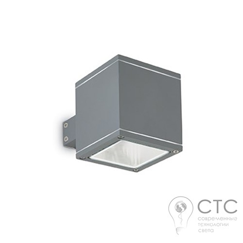 Настінний світильник Ideal Lux Snif AP1 Square Antracite (121963) - фото 1