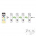 Профессиональный контроллер MiLight TK-1U RGB+CCT 2.4 GHz 4в1