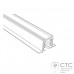 Шинопровод 1м 3 фазы Nowodvorski 8692 CTLS Recessed Track 1m BK