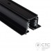 Шинопровод 1м 3 фазы Nowodvorski 8692 CTLS Recessed Track 1m BK