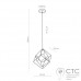 Підвісний світильник TK Lighting 2777 Alambre