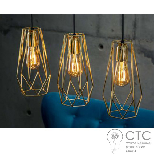 Підвісний світильник TK Lighting 2698 Lugo Gold - фото 2