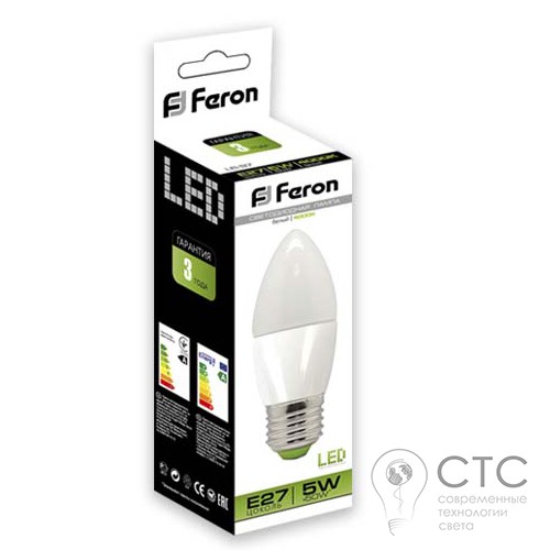 Светодиодная лампа Feron LB-97 5W E27 4000K - фото 2