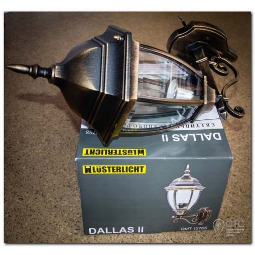 Вуличне бра Lusterlicht QMT 1276S Dallas II (6403) - фото 2