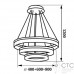 Светодиодная люстра POWERLUX 90Вт 4500К-974