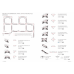 Елемент трекової системи Nowodvorski 8805 Profile Recessed Fixing Set