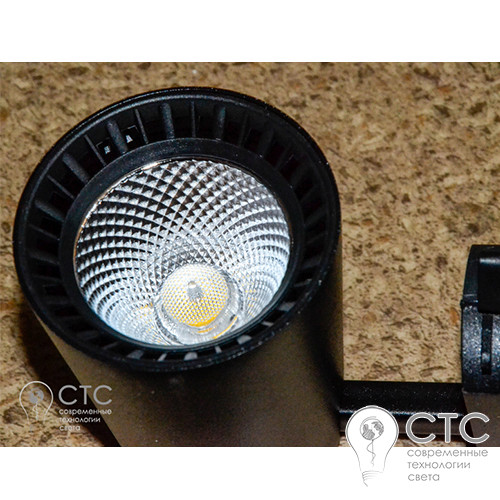 Светодиодный трековый светильник Feron AL100 20W 4000K черный - фото 3