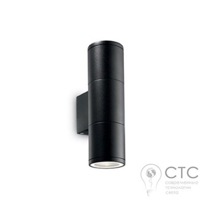 Настенный светильник Ideal Lux Gun AP2 Small Nero (100395) 