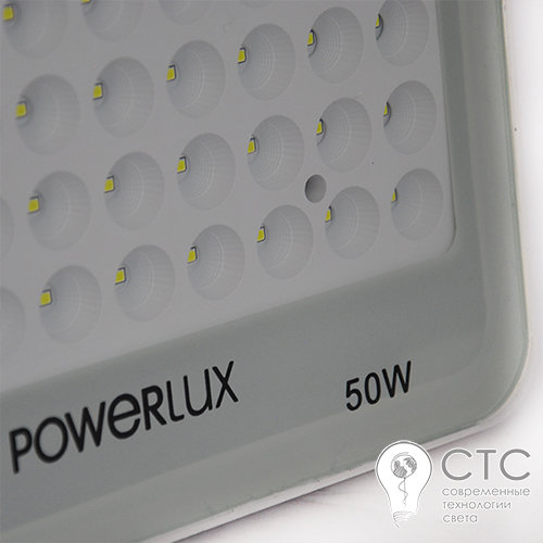 Светодиодный прожектор Powerlux 09988 WH 50W 6500K - фото 5