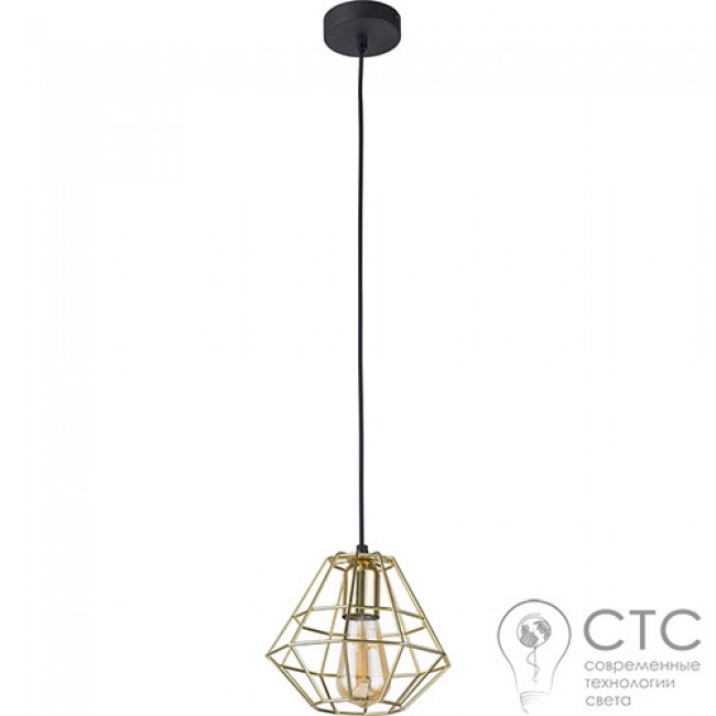 Підвісний світильник TK Lighting 1724 Diamond Gold