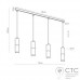 Подвесной светильник TK Lighting 4357 Elit White