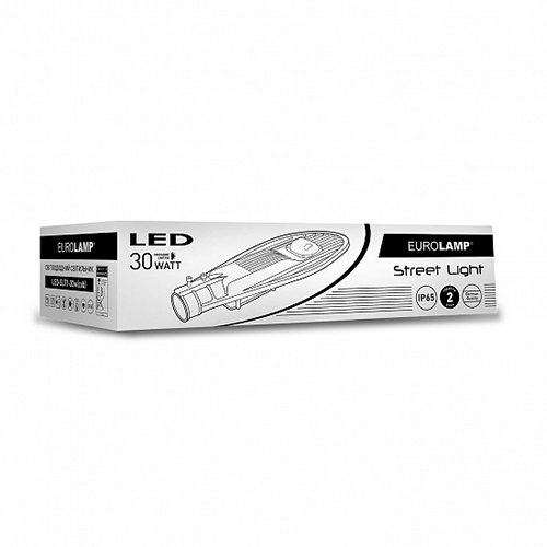Вуличний світлодіодний світильник EUROLAMP COB 30W 6000K - фото 2